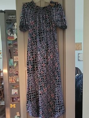 Flowy African Print Maxi Dress - Made In Uganda